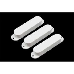 PC-0446-025 Pickup Covers for Stratocaster® No Holes White Plastic