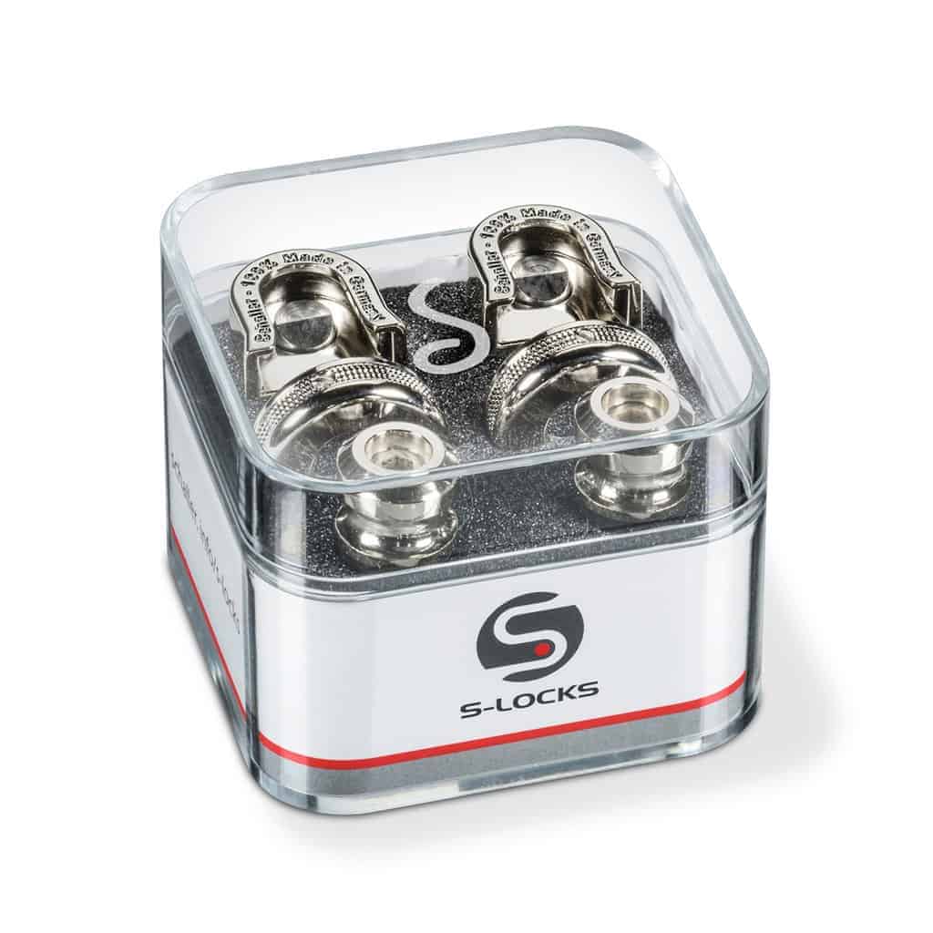 Schaller 445 Nickel Strap Locks