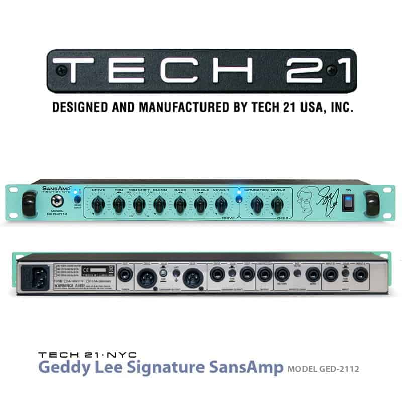 Geddy Lee Signature SansAmp από την Tech 21