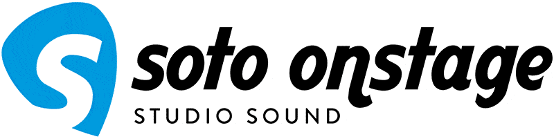 Logo Soto onstage Studio Sound
